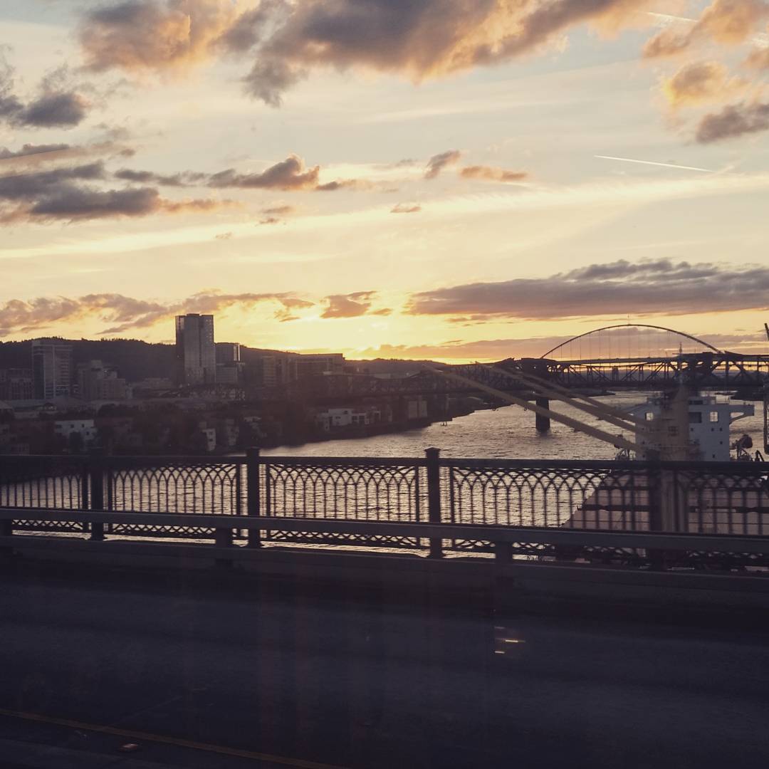 Bridge to the sunset